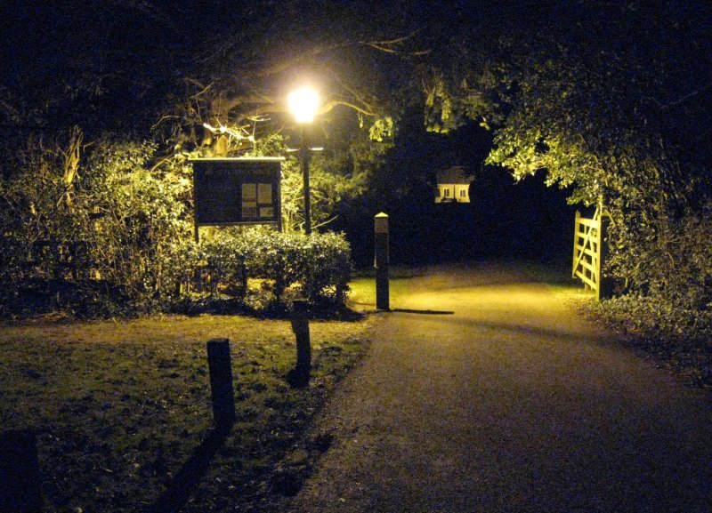 Peter Walters took this picture of the church gate.